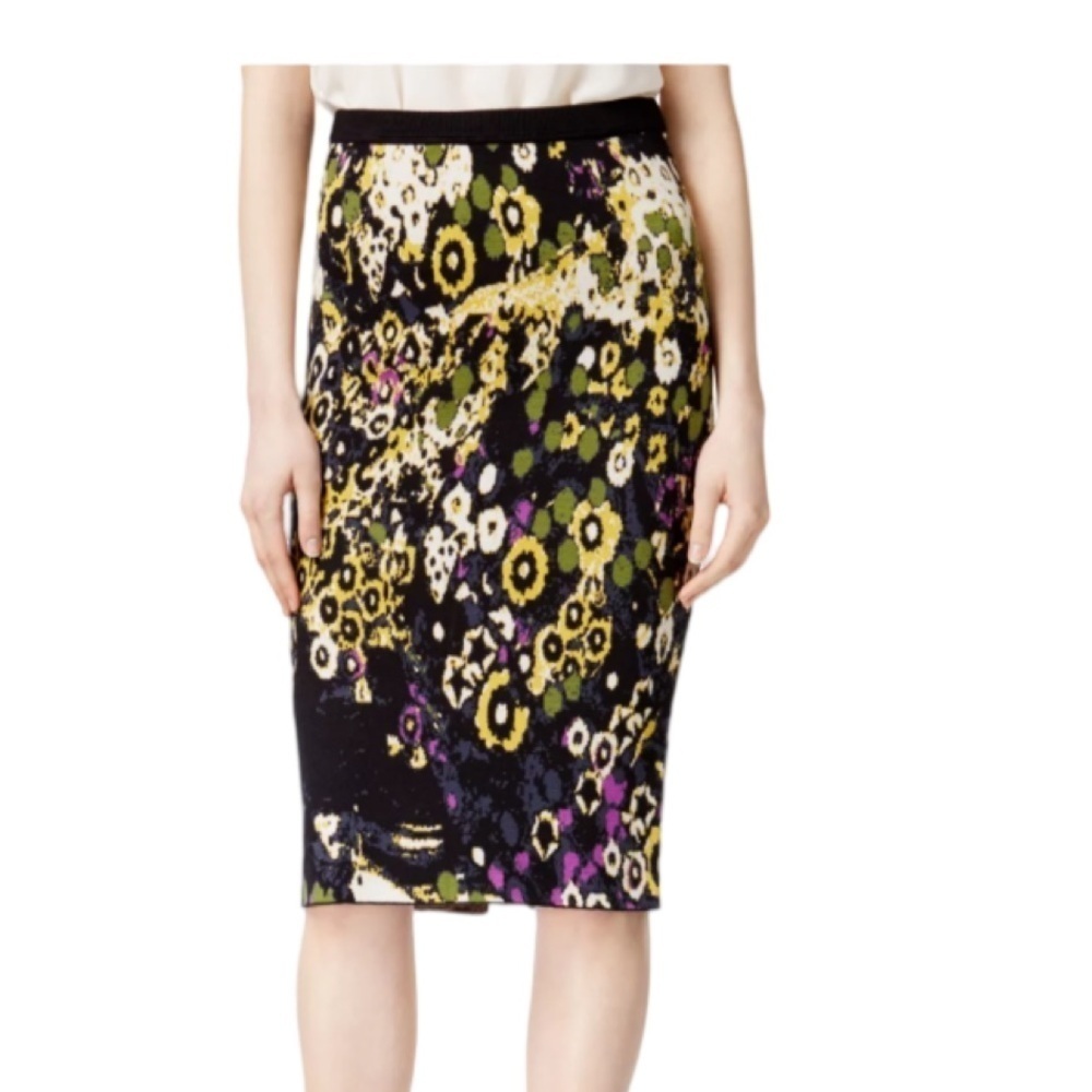 Rachel Roy Deep Sapphire Combo Body Con Sweater Skirt NWT Size 0X